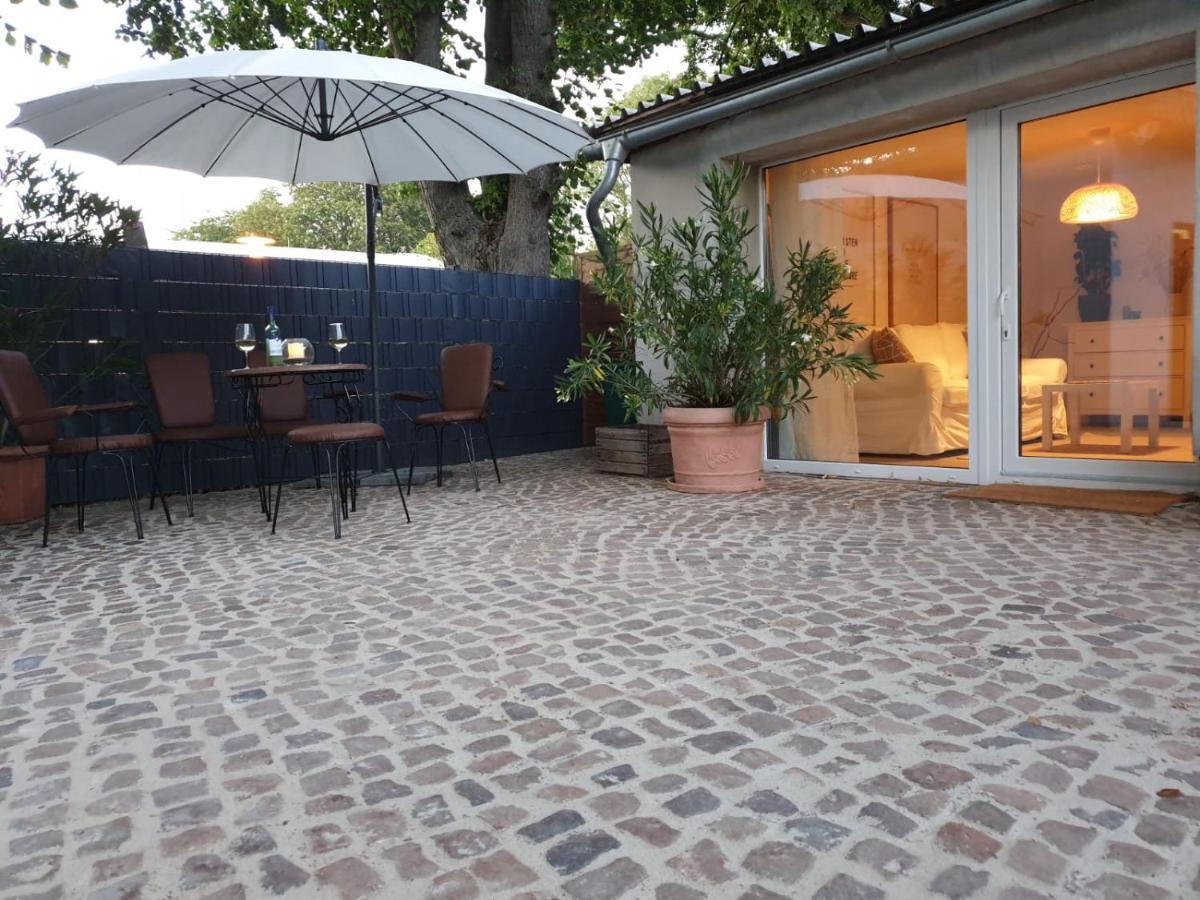 Ferienwohnung Lindenhof, Zentrumsnah Mit Terrasse Und Grillmoeglichkeit Magdeburg Dış mekan fotoğraf